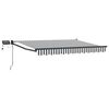 vidaXL Store r&eacute;tractable manuel avec LEDs 3,5 x 2,5 m