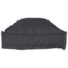 vidaXL Set de coussins de palette 2 pcs Noir 120 x 40 x 8 cm