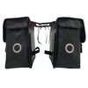 Willex Sacoches de v&eacute;lo Fire 30 L Tarpaulin rouge et noir