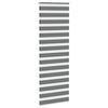 vidaXL Store z&egrave;bre gris fonc&eacute; largeur du tissu 85,9 cm polyester