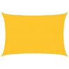 vidaXL Voile d'ombrage 160 g/m&sup2; Jaune 2,5x4 m PEHD