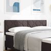 vidaXL T&ecirc;te de lit Gris clair 160 cm tissu