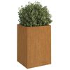 vidaXL Jardini&egrave;re 52x48x75 cm acier corten