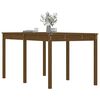 vidaXL Table de jardin marron miel 159,5x82,5x76 cm bois massif de pin