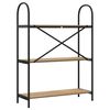 vidaXL &Eacute;tag&egrave;re Ch&ecirc;ne artisanal 80 x 30 x 109 cm Bois d'ing&eacute;nierie
