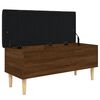 vidaXL Banc de rangement ch&ecirc;ne marron 102x42x46 cm bois d'ing&eacute;nierie