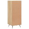 vidaXL Buffet Ch&ecirc;ne sonoma 34,5x34x90 cm Bois d'ing&eacute;nierie