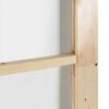 vidaXL Porte coulissante Naturel 83 x 202 cm