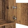 vidaXL Armoire &agrave; Laver avec stockage Bois ancien Bois d'ing&eacute;nierie