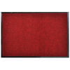 vidaXL Tapis d'entr&eacute;e rouge 90 x 60 cm PVC
