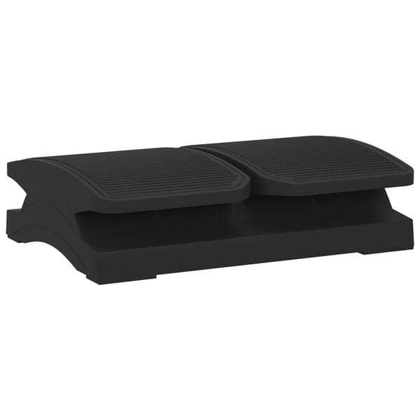 vidaXL Repose-pied Noir 43,5x32,5x10,5 cm