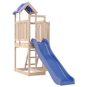 vidaXL Aire de jeux d'ext&eacute;rieur bois de pin massif