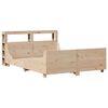 vidaXL Cadre de lit sans matelas 160x200 cm bois massif de pin