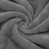 vidaXL Peignoir avec capuche Gris fonc&eacute; xl Flanelle