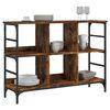 vidaXL Buffet ch&ecirc;ne fum&eacute; 102x32x73,5 cm bois d'ing&eacute;nierie