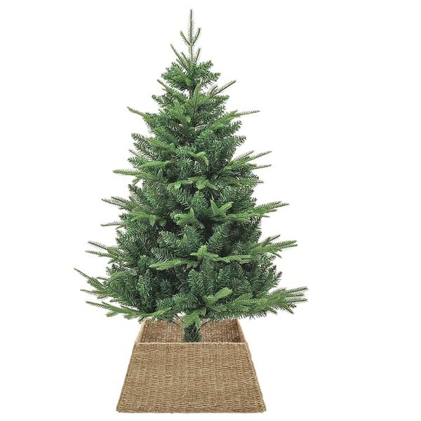 vidaXL Collier de sapin de No&euml;l Marron 70 x 70 x 28 cm