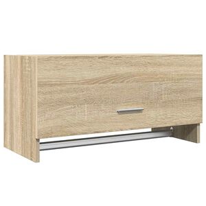 vidaXL Garde-robe ch&ecirc;ne sonoma 70x32,5x35 cm bois d'ing&eacute;nierie
