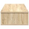vidaXL &Eacute;tag&egrave;re murale avec tiroirs ch&ecirc;ne sonoma bois d'ing&eacute;nierie