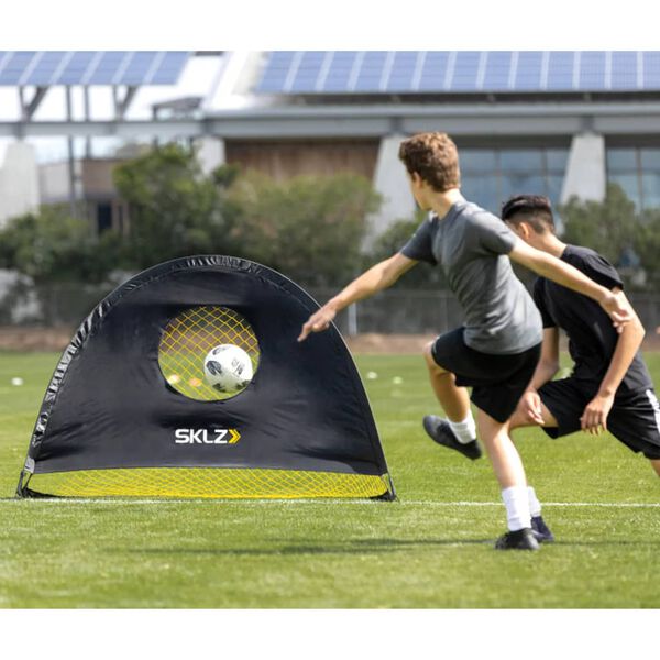 SKLZ But de football escamotable de pr&eacute;cision 183x122 cm Noir