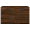 vidaXL Armoire murale Ch&ecirc;ne marron 60x36,5x35 cm Bois d'ing&eacute;nierie