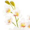 vidaXL Plante artificielle avec pot Orchid&eacute;e Blanc 90 cm