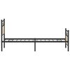 vidaXL Cadre de lit sans matelas ch&ecirc;ne sonoma 100x200 cm