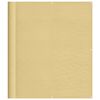 vidaXL &Eacute;cran de balcon sable 120x300 cm 100% polyester oxford