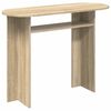 vidaXL Table console Ch&ecirc;ne Sonoma 100 x 39,5 x 75 cm Bois d'ing&eacute;nierie