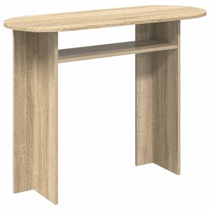 vidaXL Table console Ch&ecirc;ne Sonoma 100 x 39,5 x 75 cm Bois d'ing&eacute;nierie