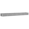 vidaXL Jardini&egrave;re Gris clair 195 x 100 x 45 cm Acier galvanis&eacute;