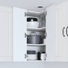 vidaXL Armoire de cuisine Lucca Blanc 57 x 57 x 80 cm
