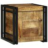 vidaXL Bo&icirc;te de rangement 40 x 40 x 40 cm Bois de mangue massif