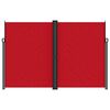 vidaXL Auvent latéral rétractable Rouge 220x1200 cm