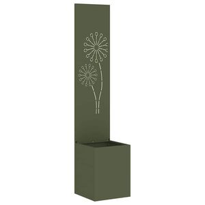 vidaXL &Eacute;cran de confidentialit&eacute; de jardin Vert olive 32 x 32 x 150 cm