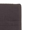 vidaXL Chaises &agrave; manger lot de 6 marron fonc&eacute; tissu