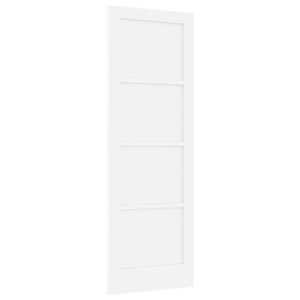 vidaXL Porte int&eacute;rieure ORKDAL Blanc 73,5 x 211 cm Contreplaqu&eacute;