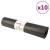 vidaXL Sacs poubelles 250 pcs noir 120 L