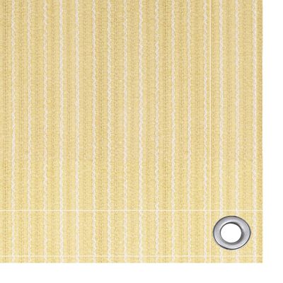 vidaXL Tapis de tente 250x500 cm Beige