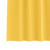 vidaXL Rideaux occultants avec anneaux 2 pcs Jaune moutarde