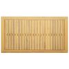 vidaXL Table basse de jardin 110x60x45 cm Bois solide d'acacia