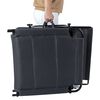 Bo-Camp Chaise longue avec parasol Air Gris