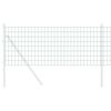 vidaXL Cl&ocirc;ture Euro Vert 0,6 x 50 m Fer rev&ecirc;tu de PVC