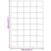 vidaXL Duvet d'&eacute;t&eacute; simple Matelass&eacute; Rose 140 x 200 cm Microfibre