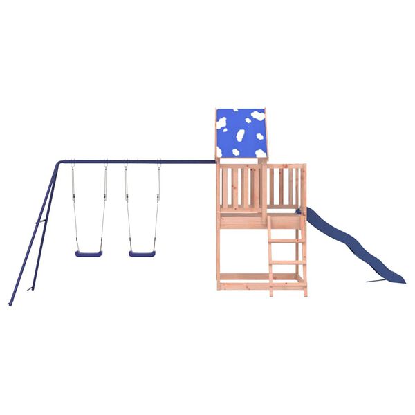 vidaXL Aire de jeux d'extérieur bois massif de douglas