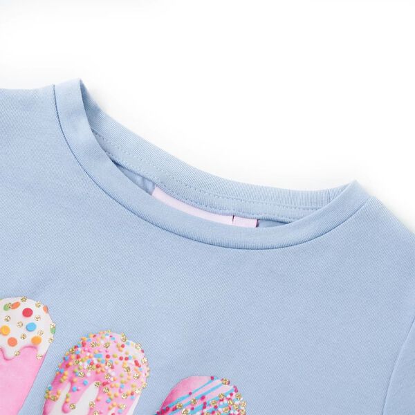 T-shirt pour enfants bleu 140