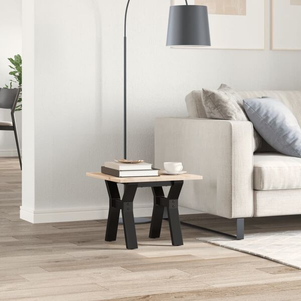 vidaXL Pieds de table basse cadre en Y 30x30x33 cm acier