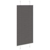 vidaXL Store pliss&eacute; noir 55x100 cm largeur du tissu 54,4 cm polyester