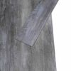 vidaXL Planches de sol 18 pcs Gris 5,26 m&sup2; PVC