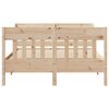 vidaXL Cadre de lit sans matelas 160x200 cm bois massif de pin