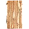 vidaXL Dessus de table Bois d'acacia massif 118x(50-60)x3,8 cm